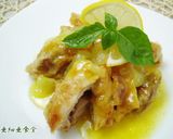 レモン鶏作り方6写真