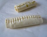 ✿パイシートdeクルクルハム✿作り方4写真
