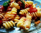 冷製パスタ■和アラビアータ■ツナとトマト作り方8写真