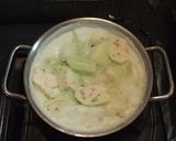 枝豆の味噌汁（呉汁）作り方14写真