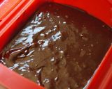 ルクエスチームケースでチョコレートケーキ作り方4写真