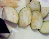 ピリ甘♡ナスのゴマ肉味噌煮込み作り方1写真
