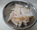 コリコリ♪なん骨のシソ風味炒め☆作り方1写真