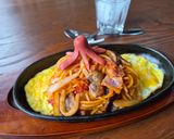 コクウマ名古屋の昭和ナポリタン作り方6写真