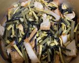 春いろいろ山菜と厚揚げの煮物作り方4写真