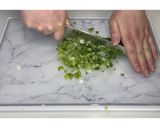 蓮根と長ねぎの落とし揚げ★動画あり★作り方1写真