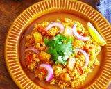 レンジで★シーフードビリヤニ風作り方15写真