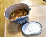 飯盒(はんごう)カレー作り方2写真