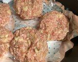 エノキ入り　生姜のきいた和風ハンバーグ★作り方3写真