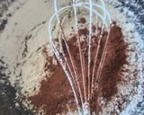 レンジ♪オシャレブラウニー☆バレンタイン作り方1写真
