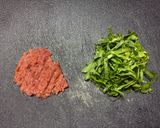 レンチンで簡単！ささみバターの梅肉和え作り方3写真