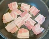 甜麺醤の甘辛味噌ダレの、豚バラ丼作り方3写真
