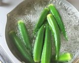 あともう一品に🍽️オクラのおかかポン酢和え作り方3写真