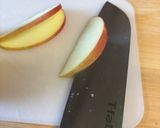 簡単！初心者の🔰パフェ風林檎の飾り🍎作り方5写真