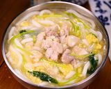 行列のうどん屋の🍜とろとろかきたま親子うどん😋作り方7写真