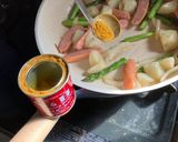 アスパラとチョリソーのスパイシーポテト作り方11写真