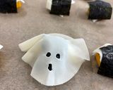 ハロウィンにもおすすめ！かぼちゃのおばけ餃子作り方5写真