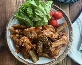 香ばしごぼうと豚の甘辛揚げ作り方9写真
