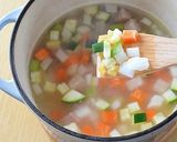 ポポロ プチマカであったかミネストローネ♪作り方5写真