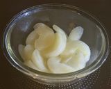 美味しくない梨の食べ方〜レンジでコンポート作り方4写真