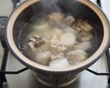 長芋と鶏肉の薬膳風スープ作り方4写真