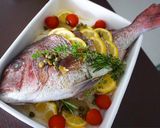 鯛とレモンのオーブン焼き🍋作り方5写真