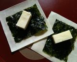 揚げない!チーズと韓国のりワンタン包み♪作り方1写真