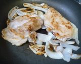 鶏胸肉のまろやか豆乳オレンジ煮作り方3写真