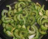 ゴーヤーの塩昆布炒め作り方1写真