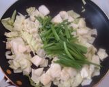 牛肉&キャベツ&韮★オイスターソース風味作り方5写真