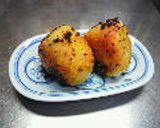 食べるらー油で焼きおにぎり作り方3写真