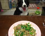 もやし沢山の鶏ニラレバ炒め作り方10写真