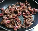 牛肉とほうれん草のソテー丼作り方3写真