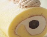 巨峰（葡萄）のロールケーキ作り方33写真