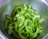 ゴーヤの梅ツナ和え作り方1写真
