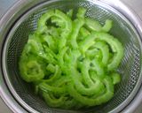 ゴーヤの梅ツナ和え作り方3写真