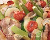 夏野菜と豚肉のオーブングリル作り方8写真