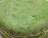 ほうれん草と小豆のミルクレープ作り方6写真