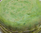 ほうれん草と小豆のミルクレープ作り方6写真