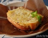 朝ご飯用「胡桃と林檎のケークサレ」作り方7写真