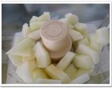 食前に頂く･･甘くて冷たい瓜のスープ～♪作り方4写真