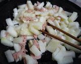 夕顔とツナの炒め物　キムチ味Ver.作り方3写真