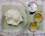 子供喜ぶ簡単夕飯昼食!ツナ混ぜご飯のオムライス作り方1写真