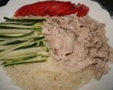 電子レンジで☆冷しゃぶごまだれそうめん☆作り方5写真