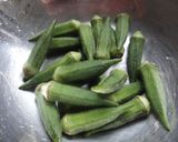 ミニオクラ★カレー風味グラタン作り方2写真