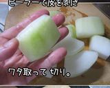 じゅんわーり♪【冬瓜と高野豆腐の含め煮】作り方5写真