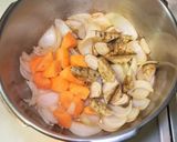 豚もつと根菜のカレー作り方5写真