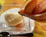 アイスクリームに苺のホットソース♡作り方5写真