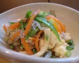 残り物でOK! 炒り豆腐作り方8写真