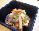 残り物でOK! 炒り豆腐作り方6写真